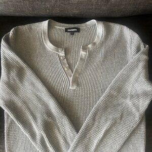 Men's Express Henley Sweater